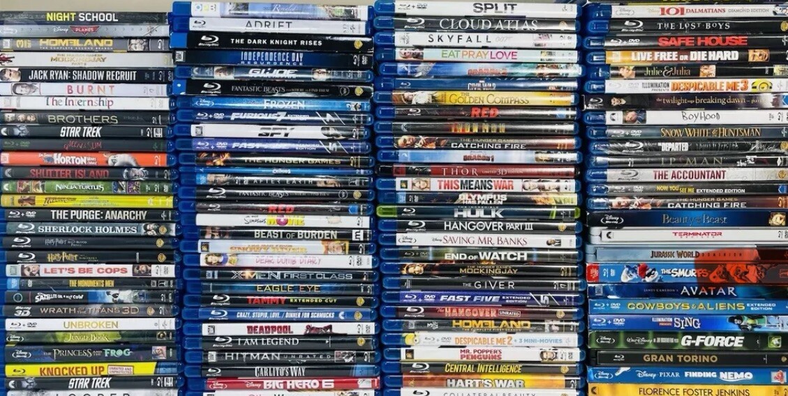 🔵 Lot of 25 RANDOM Blu-Ray Movies : Action, Comedy, SCI-FI