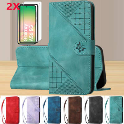 Handy Hülle für Samsung Galaxy A17/A56/A57 Klapp Wallet Schutztasche Case 9HGlas