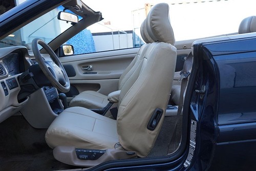 VOLVO C70 CONVERTIBLE 1999-05 LEATHER-LIKE CUSTOM FIT FRONT SEAT COVER 13 COLORS - Picture 4 of 15