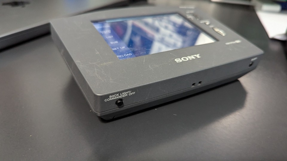 Sony RM TP502 Touch Screen Remote Commander Control Stylus Tested sony-rm-tp502-touch-screen-remote-commander-control-stylus-tested