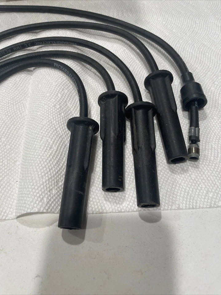 Juego de cables de bujía eléctrica Packard 7 mm 1980-83 Dodge Omni Plymouth Horizon NOS Foto 3 de 4