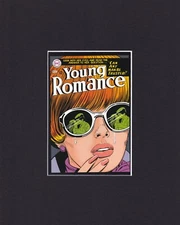 8X10" Matted Art Print DC Comic Book Cover: Young Romance #150 (1967)