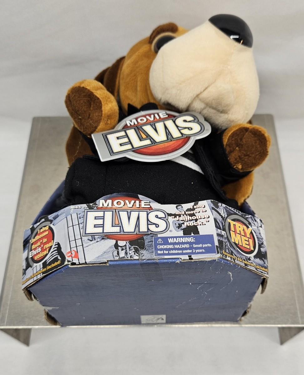 Elvis Presley Singing Dancing Hound Dog Plush Movie