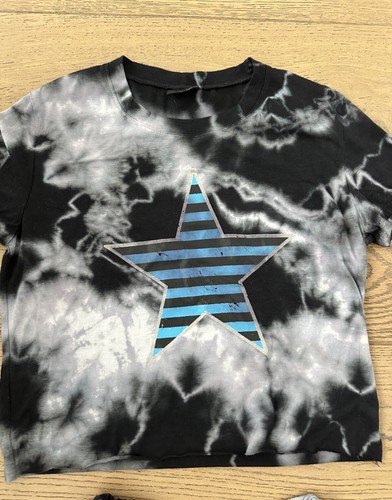 Firehouse Tie Dye Shorts And Tee Star Set - Picture 2 of 6