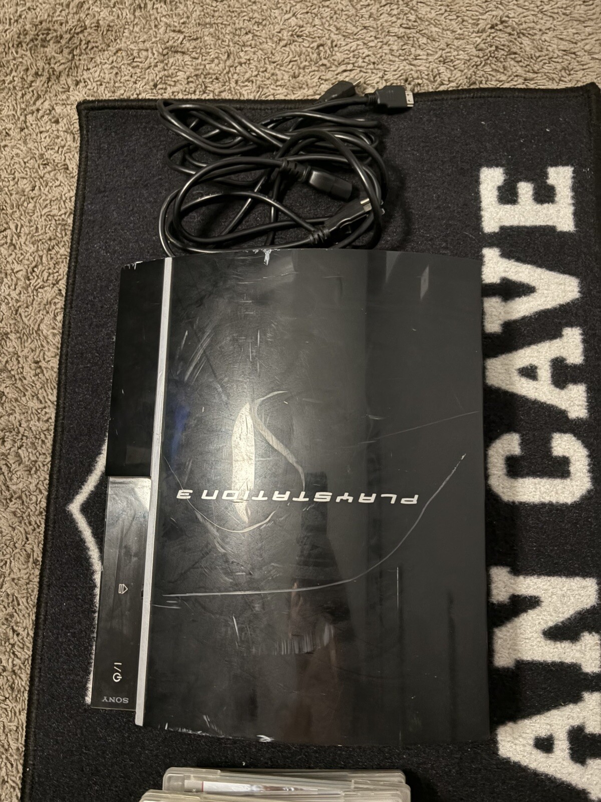 Sony PlayStation 3 Launch Edition Piano Black Console PS398006