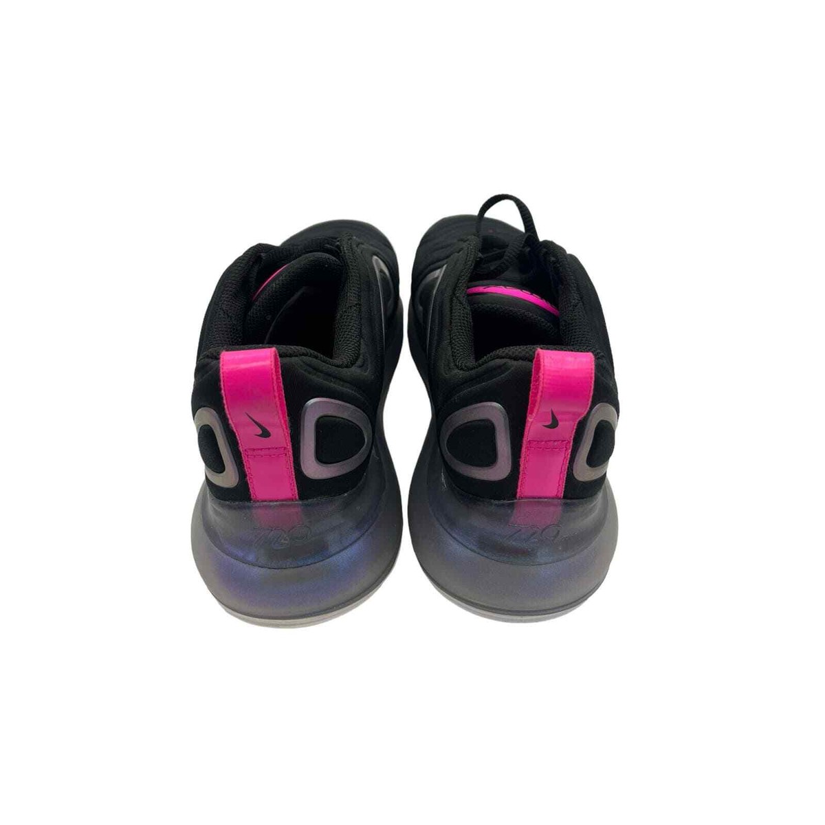Nike Air Max 720 Black Laser Fuchsia Women's Shoes Sneakers