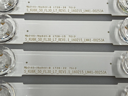 Samsung UN50MU6070FXZA LED/Tiras(12) S_KU6K_50_FL30_L7 /BN96-39657A/BN96-39658A - Imagen 12 de 16