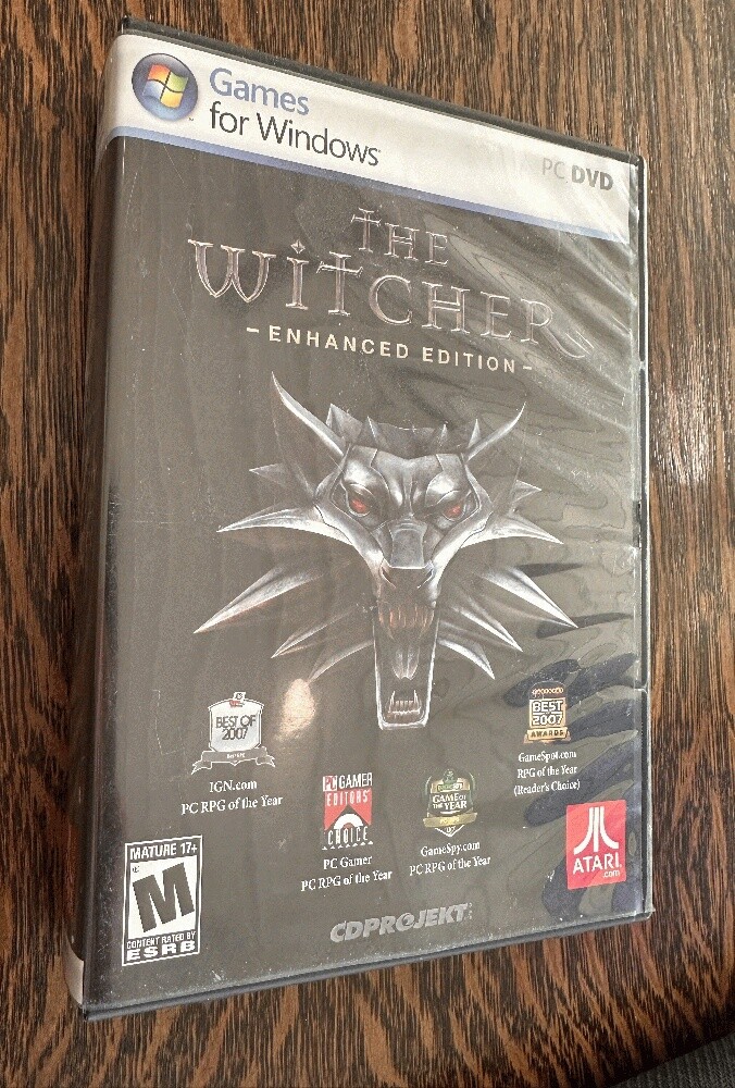 The Witcher~ Enhanced Edition -PC DVD 742725276550 | eBay