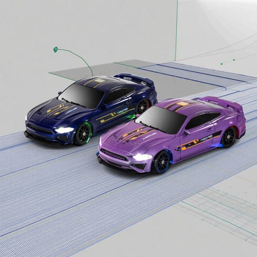 2.4G Mini High Speed RC Drift Car 1/43 Rennfahrzeuge 4WD RTR Mini Toys ModelWn