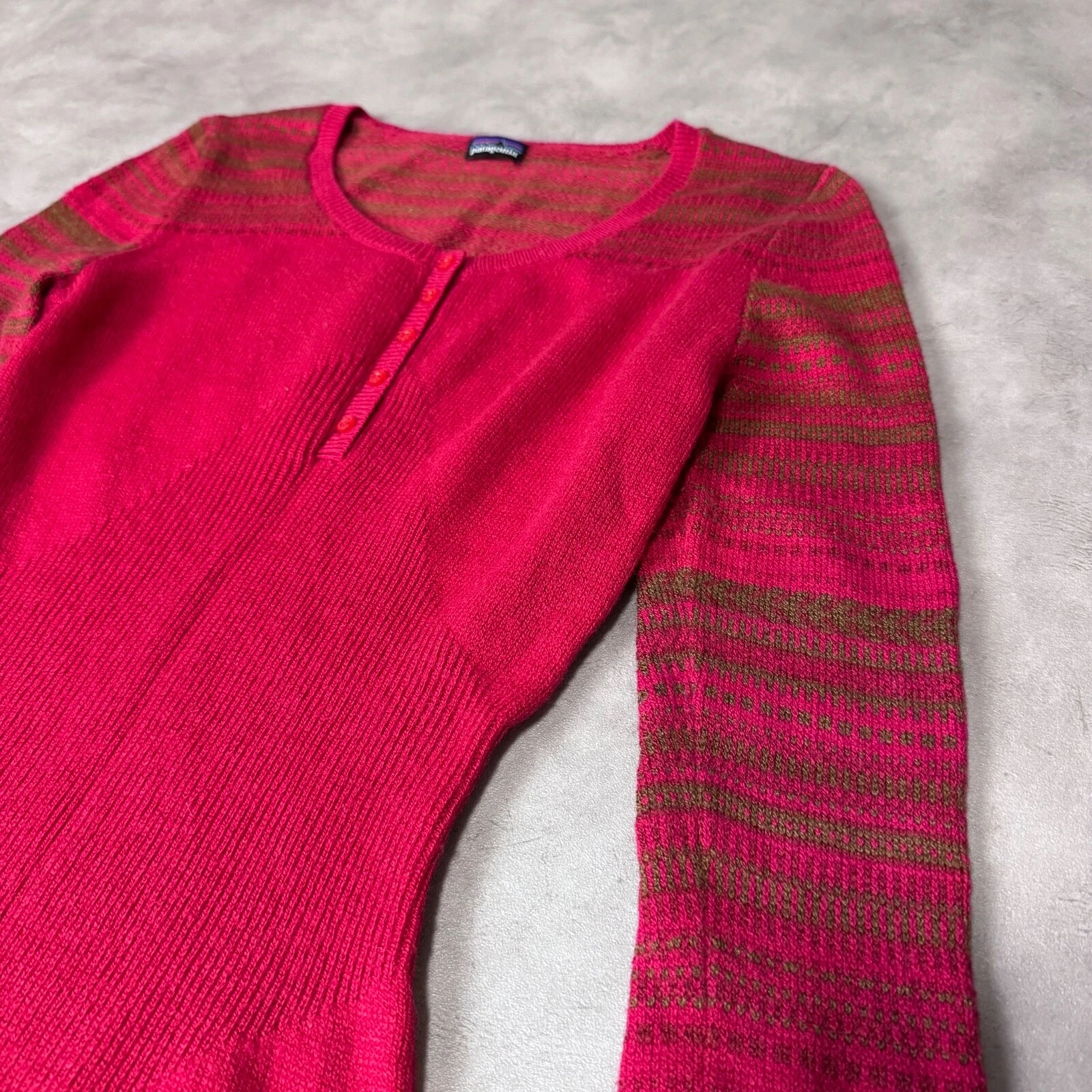 UNDERCOVER Patagonia Vestito Maglione Donna Rios Secret Slim Fit Berry Taglia:M