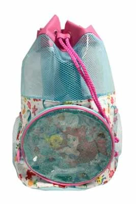 Girls Disney The Little Mermaid Rucksack Ariel Swim Bag Beach Bag Backpack BNWT