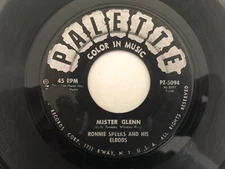 '62 Rockabilly 45 RONNIE SPEEKS Mister Glenn PALETTE hear