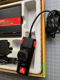 ATARI Flashback classic game console. Open box. Vintage video games, VG