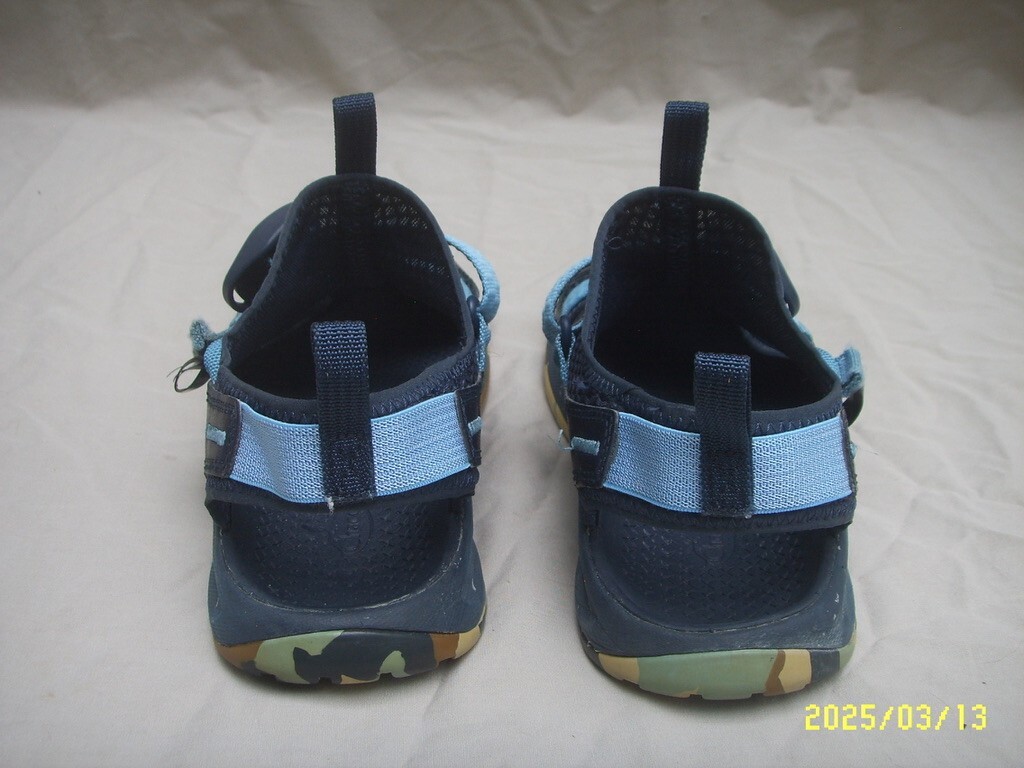 WOMENS CHACO ODYSSEY SPORT TRAIL SANDALS CLOSED TOE NAVY/BLUE SZ 8 View 4