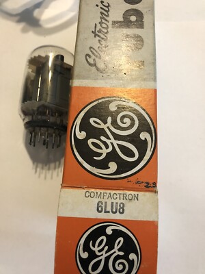 NEW VINTAGE ADMIRAL GE GENERAL ELECTRIC ELECTRON RADIO VACUUM TUBE 6LU8
