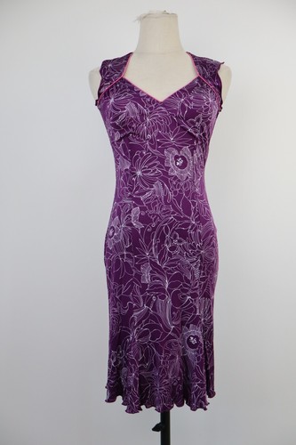 Dress Woman Size S Retro Luxury Funky Groovy Vintage Chiffon Y2K 2000'S