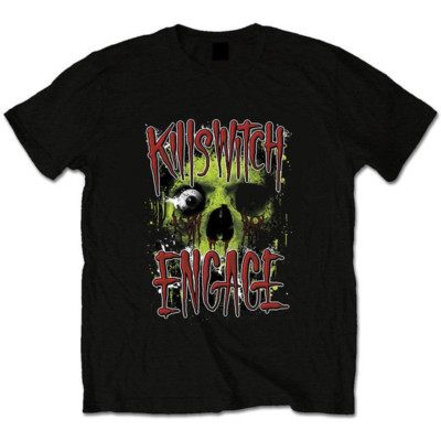 Killswitch Engage Band Music Black T-Shirt Cotton Full Size DI593