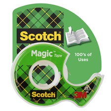 Scotch  Magic Tape 117S, 3/4 in x 675 in 19 mm x 17,1 m 