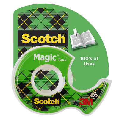 Scotch  Magic Tape 117S, 3/4 in x 675 in (19 mm x 17,1 m)