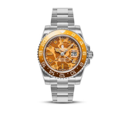 A BATHING APE Men's Wrist Watch TYPE 2 BAPEX COLOR CAMO A BATHING APE Men's Wrist Watch TYPE 2 BAPEX COLOR CAMO