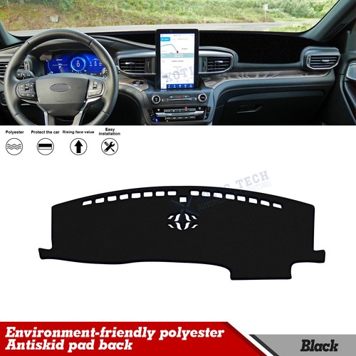 Dash Cover Anti-skid Dashboard Mat Protector Sunshade For Ford Explorer 2020-24 - 第 1/11 張圖片