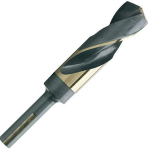 NEU FMT 1-1/4 HSS Silber & Deming Bohrer 135° Split Point schwarz & gold 0316271 - Bild 3 von 3