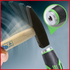 KS Tools COMPETITION Schlagkappen-Schraubendreher-Satz, 5-tlg, Antriebssechskant