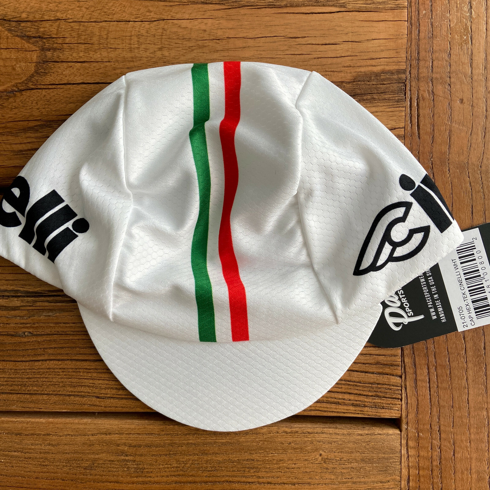 CINELLI HEX-TEK® Wicking Polyester Team Cycling Cap NEW Bike Hat Free Ship