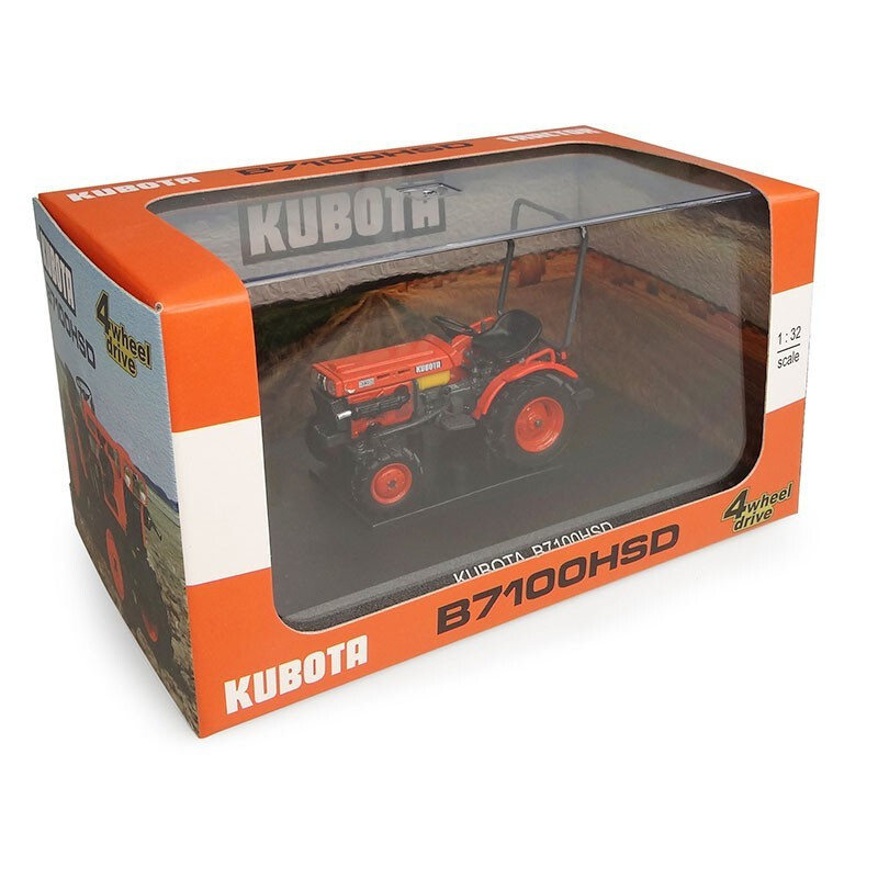 Kubota B7100HSD Universal Hobbies tracteur miniature 1/32 édition rare de collection