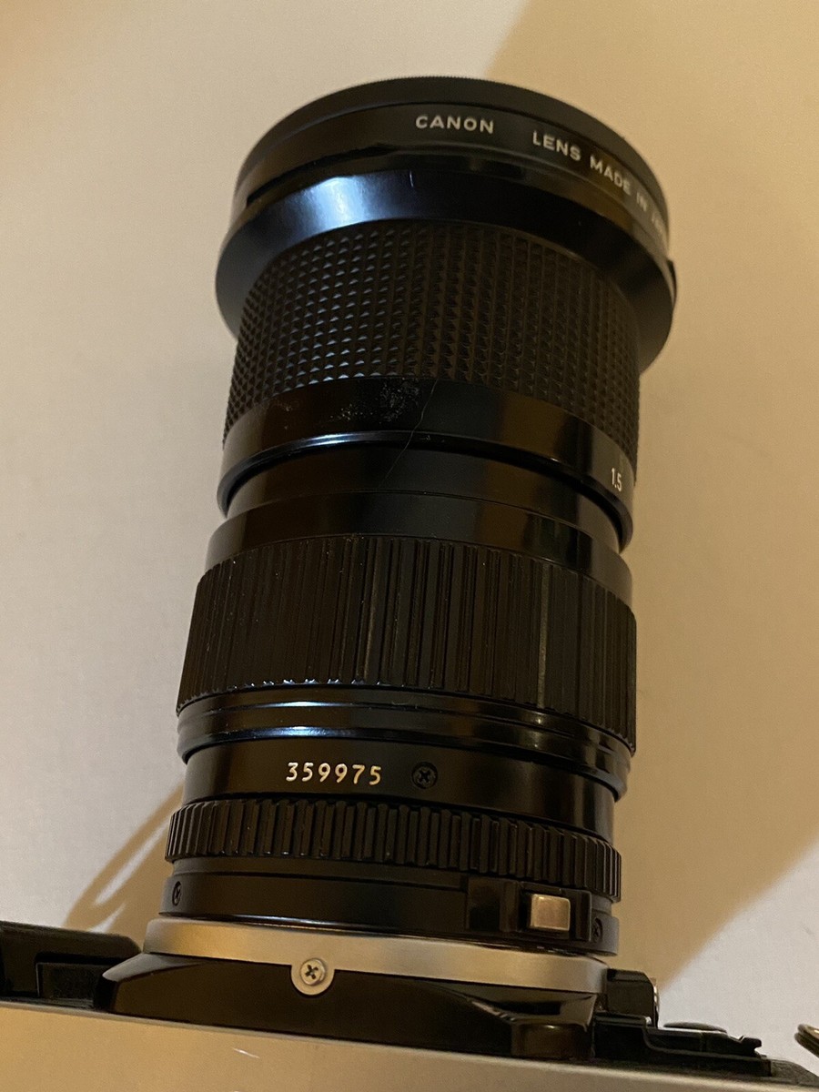 美品 AE-1 PROGRAM + FL50mm F1.8 + フィルター 美品 AE-1 PROGRAM + FL50mm F1.8 + フィルター Genuine Canon