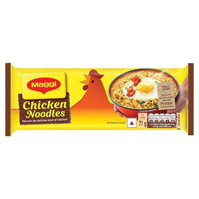 MAGGI 2-Minute Chicken Noodles, Instant Noodles 284g Free Shipping World Wide