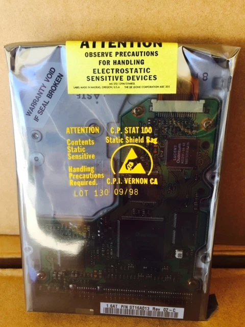 *New* Quantum Fireball (ST1.6AT) 1.6GB, 3.5" IDE Internal Hard Drive - Image 2 of 3