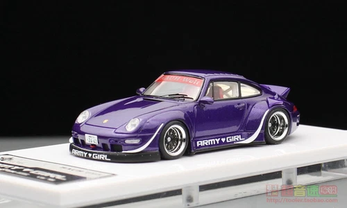 Fuelme Fumei 1:64 993 RWB army girl resin limited edition car model wide body - Foto 8 di 15