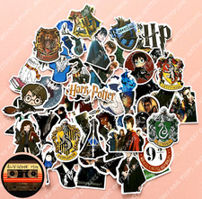 50 Harry Potter Stickers - Scrapbook, Laptop, Consoles, Books, Cases, Doors