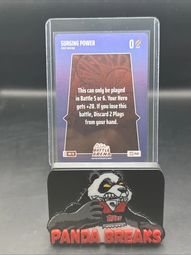 2026 Bo Jackson Battle Arena "Griffey Set" Surging Power Bonus Play BPL-16