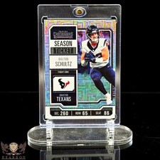 Dalton Schultz RARE SILVER MOJO PRIZM MOSAIC REFRACTOR Panini CARD TEXANS TE!!!