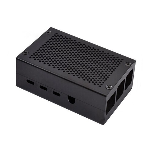 Fit For Raspberry Pi 4 Metal Aluminum Alloy Shell Case Enclosure Protective Box - Photo 4/8