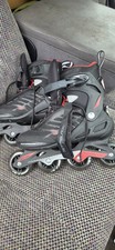 Rollerblade ZETRABLADE In Line Skates Black Red Size 9