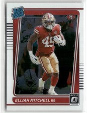 2021 Donruss Optic #291 Elijah Mitchell
