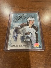 2024-25 UD Artifacts Hockey Samuel Girard Fresco Signatures Auto #FS-SG