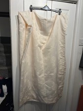 Lovely full length lined cream curtains