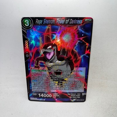 Rage Shenron, Power of Darkness BT15-136 Saiyan Showdown Dragon Ball Super Foil