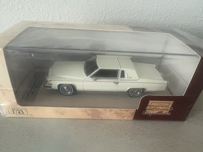 Stamp Models 1/43 1984 Cadillac Fleetwood Brougham Coupe. White