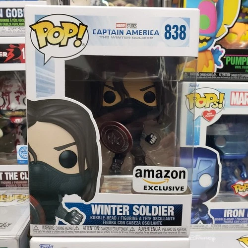 Funko Pop! Marvel Captain America Winter Soldier 838 Amazon Exclusive, LAST ONE!