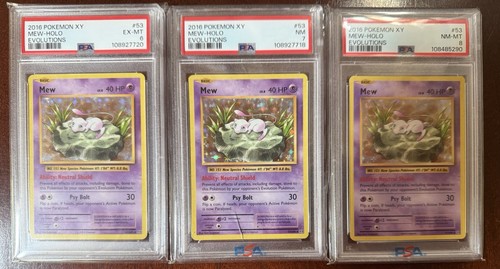 Mew graded PSA 8 for sale on eBay
