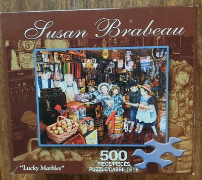 2004 Karmin International Susan Brabeau Lucky Marbles Puzzle 500 Pieces