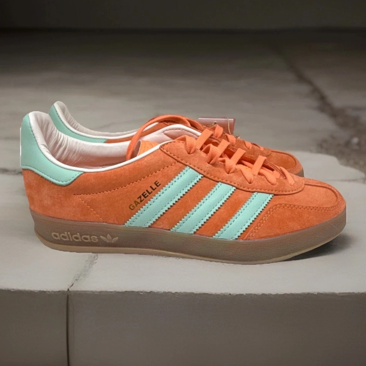 Adidas Gazelle Clear Orange W for sale | eBay
