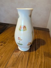 Aynsley Fine Bone China Small Vase - Edwardian Kitchen Garden Pattern