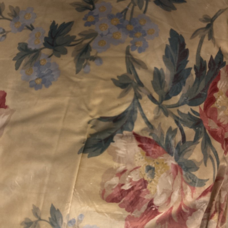 Vintage New RALPH LAUREN HOME, "Parsonage" Queen Floral Bedskirt