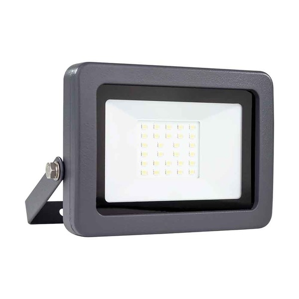 Rev Led Fluter Strahler Flare Anthrazit IP65 20W 1700Lm Lampetageslicht Kaltweiß-image